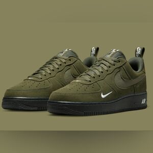 Nike Air Force 1 Low Olive Suede